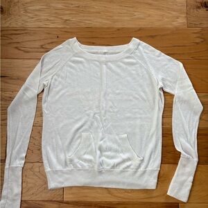 lululemon athletica White Sweatshirt
